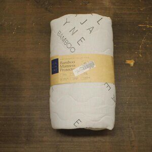 NEW Ella Jayne Viscose From Bamboo Mattress Pad EJHMP-BAMB-1X White Twin XL